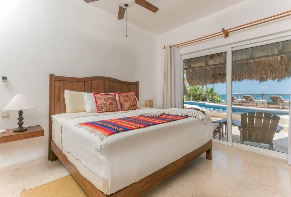 Luxury 5-Br Beachfront Home In Tulum Casa Sofia Gato Exteriör bild