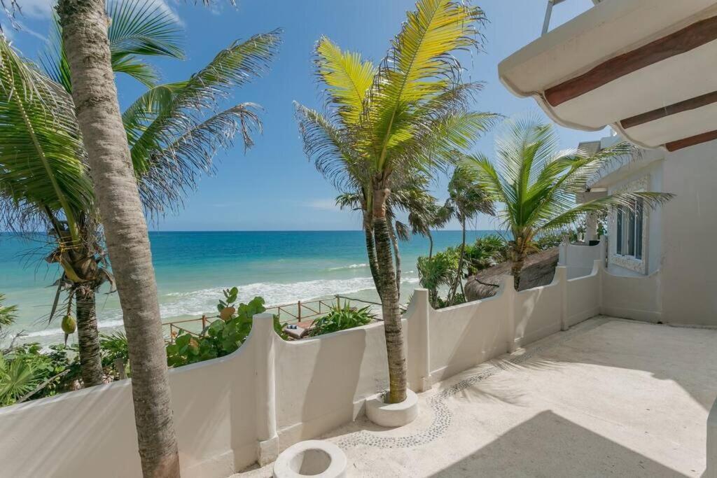 Luxury 5-Br Beachfront Home In Tulum Casa Sofia Gato Exteriör bild
