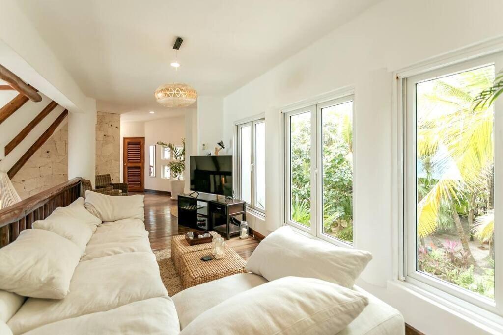 Luxury 5-Br Beachfront Home In Tulum Casa Sofia Gato Exteriör bild