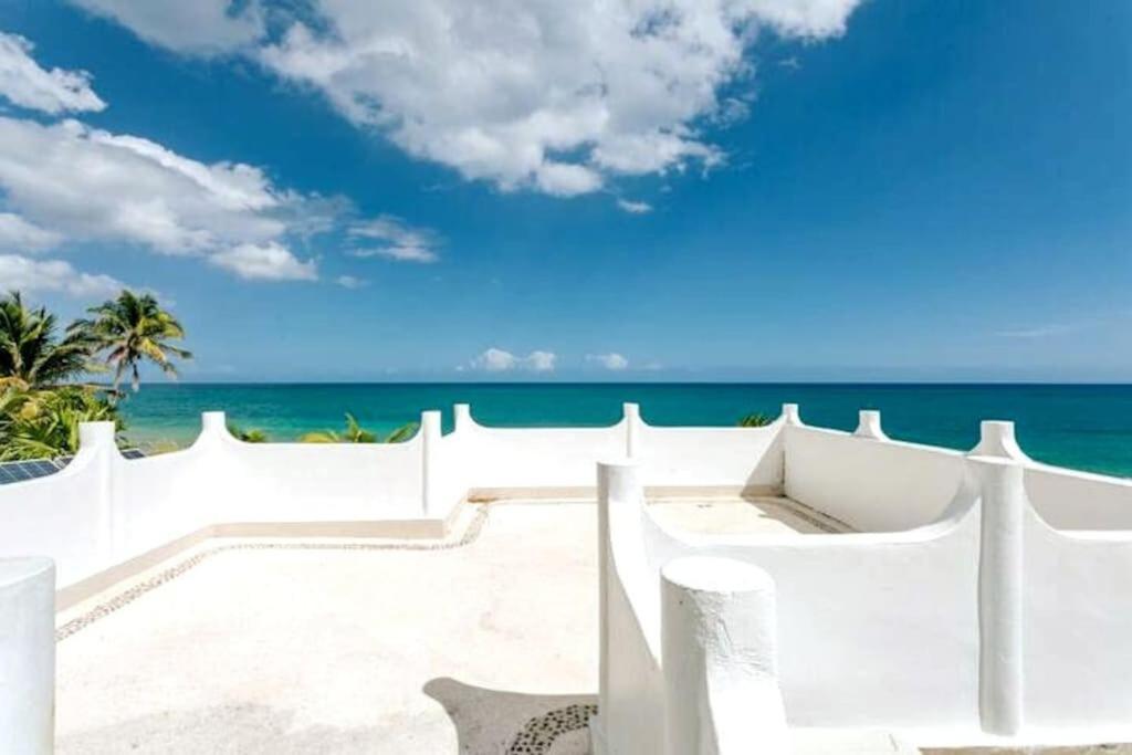 Luxury 5-Br Beachfront Home In Tulum Casa Sofia Gato Exteriör bild
