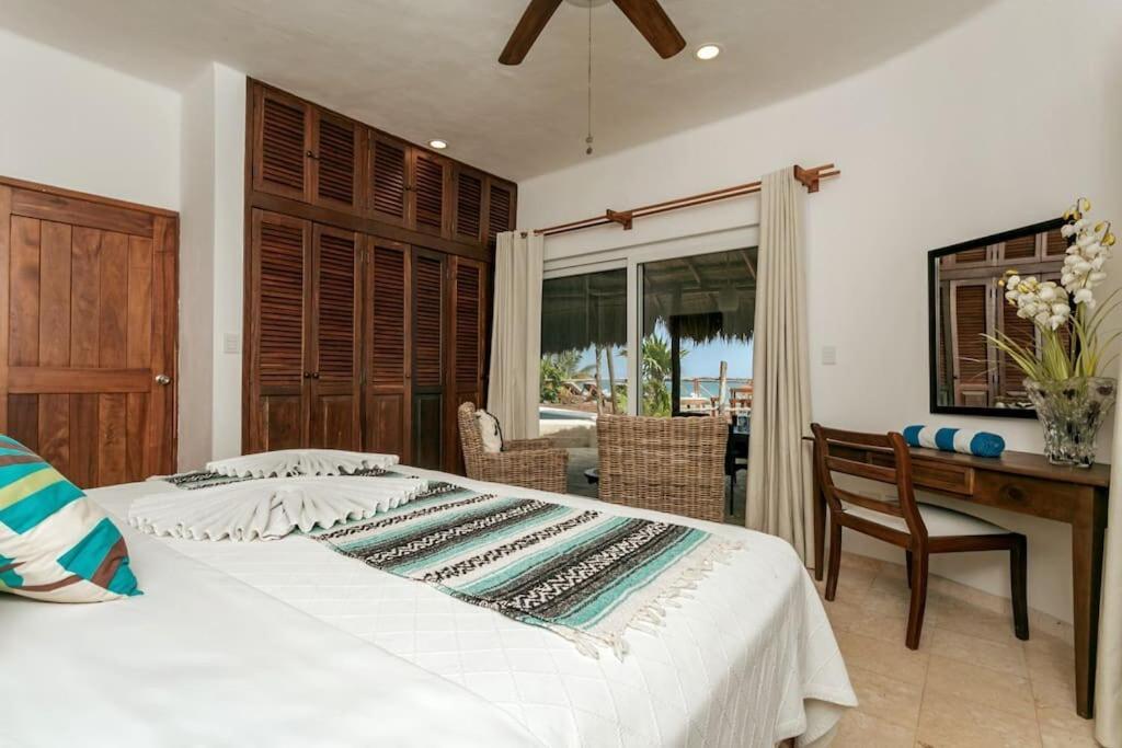 Luxury 5-Br Beachfront Home In Tulum Casa Sofia Gato Exteriör bild